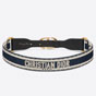 Christian Dior 35MM Belt Embroidered Canvas B0004CBTE M928 - thumb-2