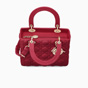 Lady Dior bag in red lambskin CAL44550 M41R U - thumb-3