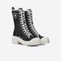Dior D-Rise Boot Black Technical Fabric and Calfskin KCI768TFC S17X - thumb-2