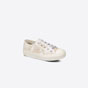 Walk n Dior Sneaker Gold-Tone Cotton Embroidered KCK211JHL S67W - thumb-2