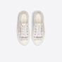 Walk n Dior Sneaker Gold-Tone Cotton Embroidered KCK211JHL S67W - thumb-3