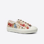 Walk n Dior Sneaker Hibiscus Embroidery KCK211POP S89Z