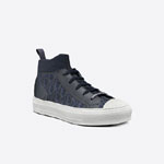 Walk n Dior Sneaker Deep Blue Dior Oblique Technical Mesh KCK233OPK S75B