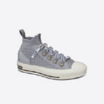 Walk N Dior Sneaker Gray Cannage Technical Mesh KCK276NKR S33G