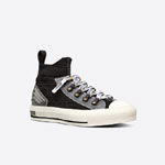 Walk N Dior Sneaker Black Cannage Technical Mesh KCK276NKR S900