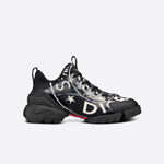 D-Connect Sneaker Black Technical Fabric with Dior Union Print KCK307DMN S900