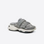 D-Wander Sneaker Gray Dior Oblique Technical Fabric KCK346OBY S33G - thumb-2