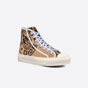 Walk n Dior High-Top Sneaker Jute Canvas Embroidered KCK355JUR S29U - thumb-2
