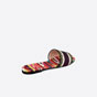 Dior Dway Slide Multicolor Embroidered Cotton KCQ209EET S89Z - thumb-2