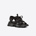 Dior D Connect Sandal Black Technical Fabric KCQ535NGG S900
