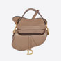Dior Saddle Bag Warm Taupe Grained Calfskin M0446CBAA M45M - thumb-3
