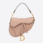 Dior Saddle Bag Blush Grained Calfskin M0446CBAA M50P