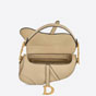 Dior Saddle Bag Beige Shiny Goatskin M0446CCEH M39U - thumb-2