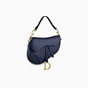 Dior Saddle bag in blue calfskin M0446CWGH M85B - thumb-2
