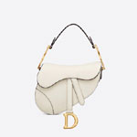 Dior Mini Saddle Bag Latte Grained Calfskin M0447CBAA M030