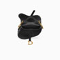 Dior Mini Saddle bag in black calfskin M0447CWGH M900 - thumb-3