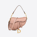 Dior Saddle Messenger Bag Blush Grained Calfskin M0455CBAA M50P