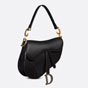 Dior Saddle Bag with Strap Black Smooth Calfskin M0455CWGC M900 - thumb-2