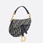 Mini Saddle Bag with Strap Blue Dior Oblique Jacquard M0456CTZQ M928 - thumb-2