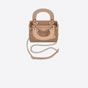 Mini Lady Dior Bag Blush Cannage Lambskin M0505OCAL M50P - thumb-3