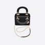 Mini Lady Dior Bag Black Cannage Lambskin M0505OCAL M900 - thumb-2
