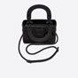 Mini Lady Dior Bag Black Cannage M0505SNEA M900 - thumb-3