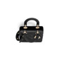 lady dior bag in black lambskin customisable shoulder strap M0532OCAL M900 - thumb-3