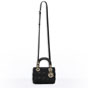 Dior Supple lady dior mini bag in black lambskin M0533ONMJ M900 - thumb-4