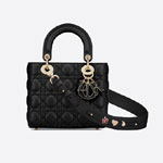 Lady Dior My ABCDior Bag Black Cannage Lambskin M0538OCEA M900