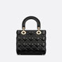 Small Lady Dior My ABCDior Bag Black Cannage Lambskin M0538ONGE M900 - thumb-3