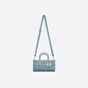 Dior Lady D-Joy Bag Horizon Blue Cannage Lambskin M0540ONGE M09Z - thumb-3