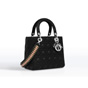 lady dior lambskin bag with embroidered shoulder strap M0550PLBB M911 - thumb-2