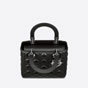 Medium Lady Dior Bag Black Cannage Lambskin M0565BNGE M900 - thumb-3