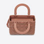 Medium Ultramatte Lady Dior Bag Cannage Calfskin M0565ILOI M50P - thumb-3