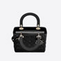 Medium Lady Dior Bag Black Cannage Lambskin M0565OCEA M900 - thumb-2