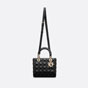 Medium Lady Dior Bag Black Cannage Lambskin M0565ONHY M900 - thumb-3