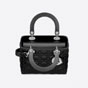 Medium Lady Dior Bag Black Cannage Lambskin M0565PNGE M900 - thumb-2