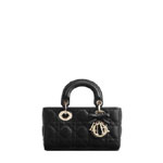Dior Mini Lady D-Joy Bag Black Cannage Lambskin M0636OUQA M900