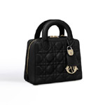 Dior lily bag in black cannage lambskin M0661OVQN M900