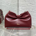 Small Dior Bow Bag Hermitage Red M0715OUQO M72R