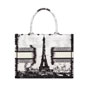 Medium Dior Book Tote M1296ZEGG M933 - thumb-3