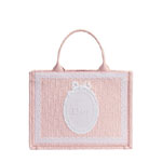 Medium Dior Book Tote with Strap Rose Soupir Dior Oblique M1354PEHS M19I