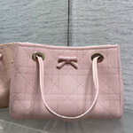 Dior Qixi Small Dior Promenade Shopping Bag Pink M1410OHST M912