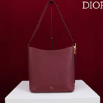Medium Dior Medaillon Bucket Bag Red M1532QUQW M76R