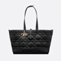 Large Dior Toujours Bag Black Macrocannage Calfskin M2820OSHJ M900 - thumb-3