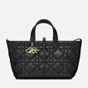 Medium Dior Toujours Bag Black Macrocannage Calfskin M2821OSHJ M900 - thumb-2