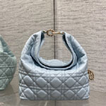 Small Dior Toujours Hobo Bag Ice Blue M2867ODKZ M39Z
