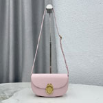 Small Dior Medaillon Flap Bag Rose M3919QDWP M29N