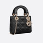Dior Mini Lady Dior satin bag M505SOSMJ M900 - thumb-2