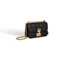 Dior Small dioraddict flap bag in black cannage lambskin M5817CNMJ M900 - thumb-2